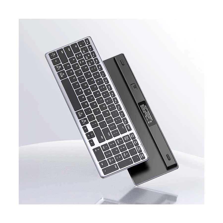 Picture of UGREEN KU005 (15258) Ultra Slim Dual Mode Bluetooth Black & Gray Keyboard