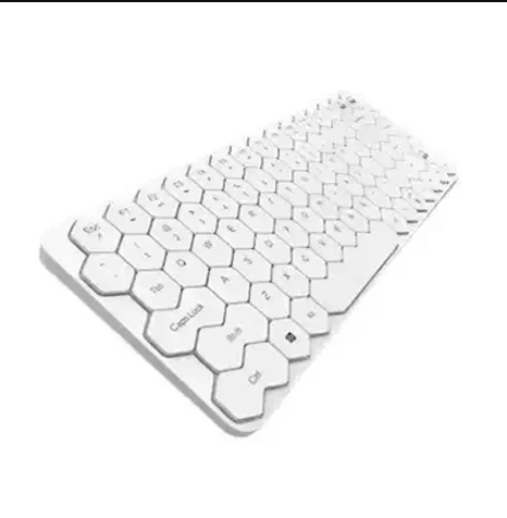 Picture of GEEZER The One White Bluetooth Keyboard