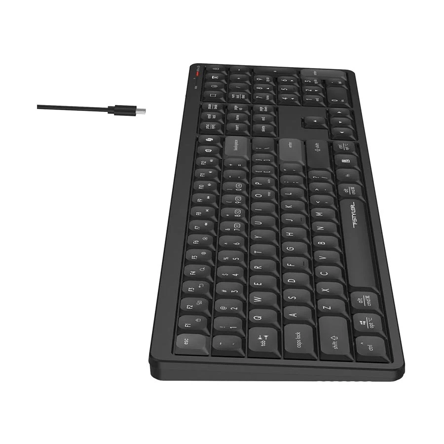 Picture of A4TECH FSTYLER FBX55C Wireless (Dual Mode) Black Keyboard