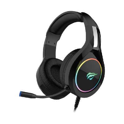Picture of Havit H2232d 3.5mm Audio Jack+USB Black Gaming Headphone with Microphone