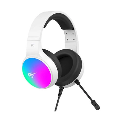 Picture of Havit H2043U Wired White Luminous Gaming Headphone