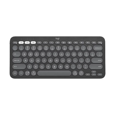 Picture of Logitech Pebble Keys 2 K380S Bluetooth Multi Device Tonal Graphite Keyboard