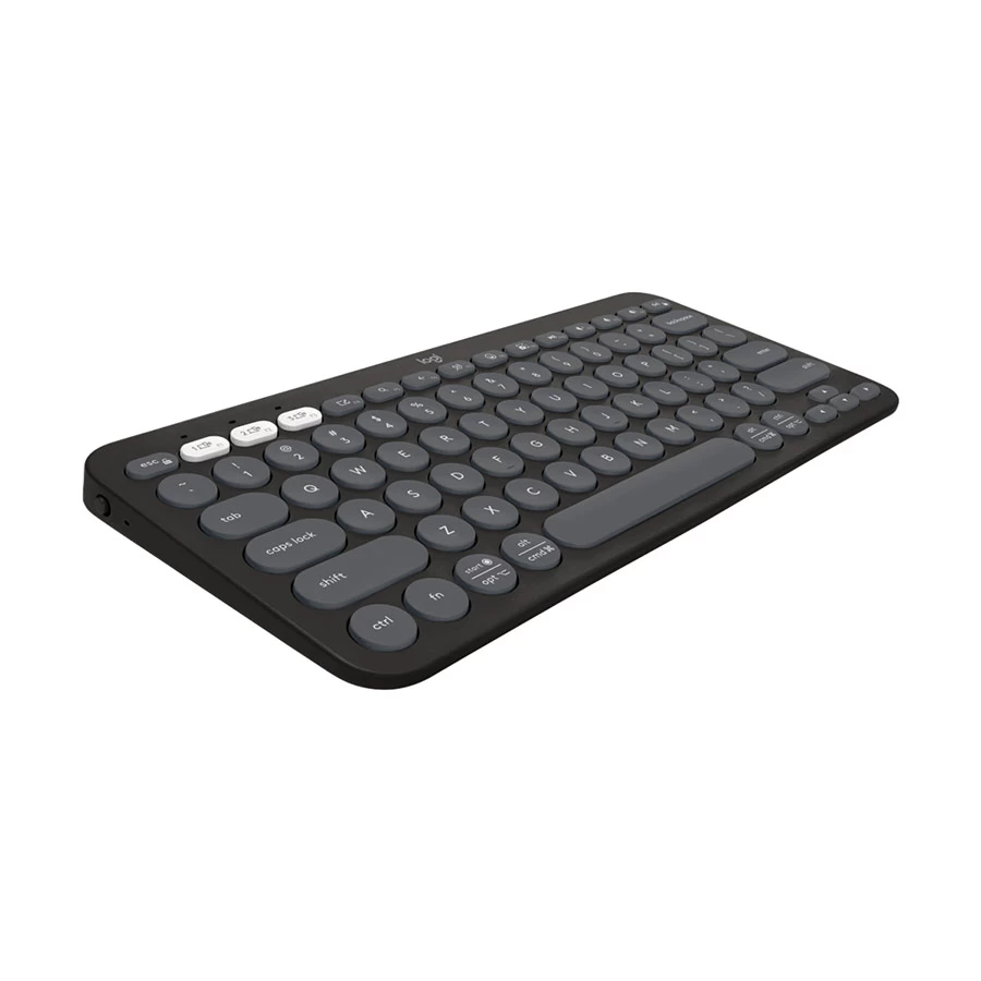 Picture of Logitech Pebble Keys 2 K380S Bluetooth Multi Device Tonal Graphite Keyboard