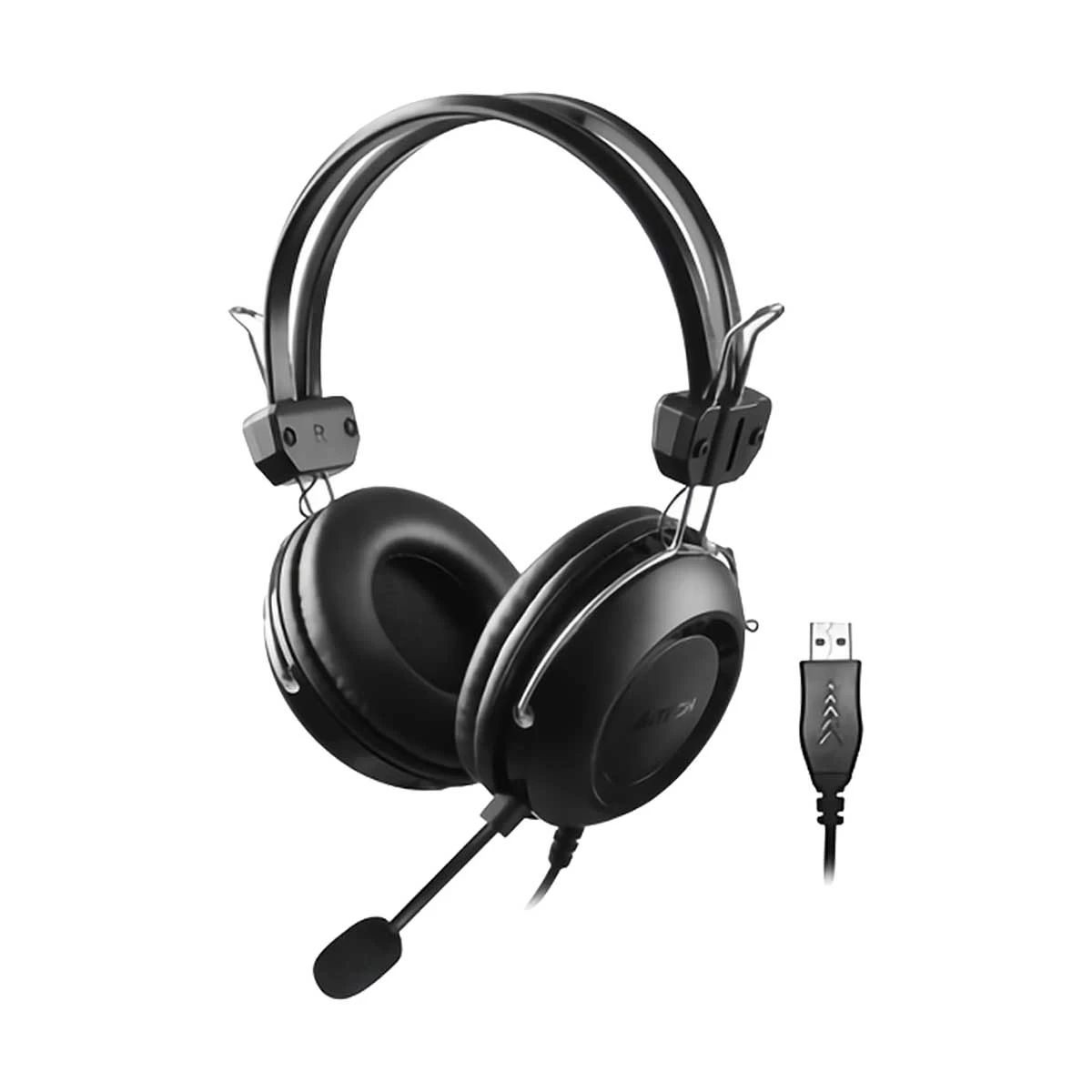 Picture of A4TECH HU-35 USB Black Headphone
