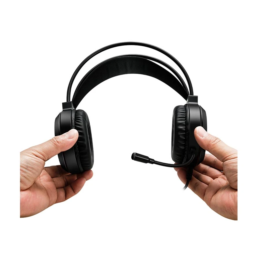 Picture of T-WOLF H130 Wired Black Gaming Headphone