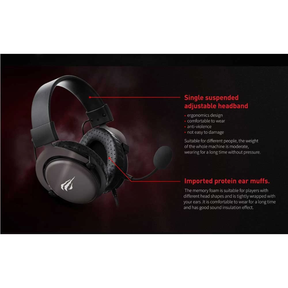Picture of Havit Gamenote H2015d Black Gaming Headphone