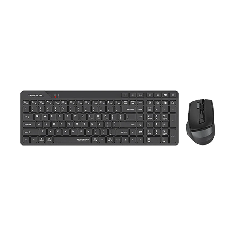 Picture of A4TECH FB2800C Air2 Fstyler Black Wireless Silent Keyboard & Mouse Combo with Bangla