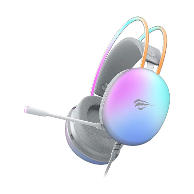 Picture of Havit Gamenote H2037d RGB Wired White Gaming Headphone
