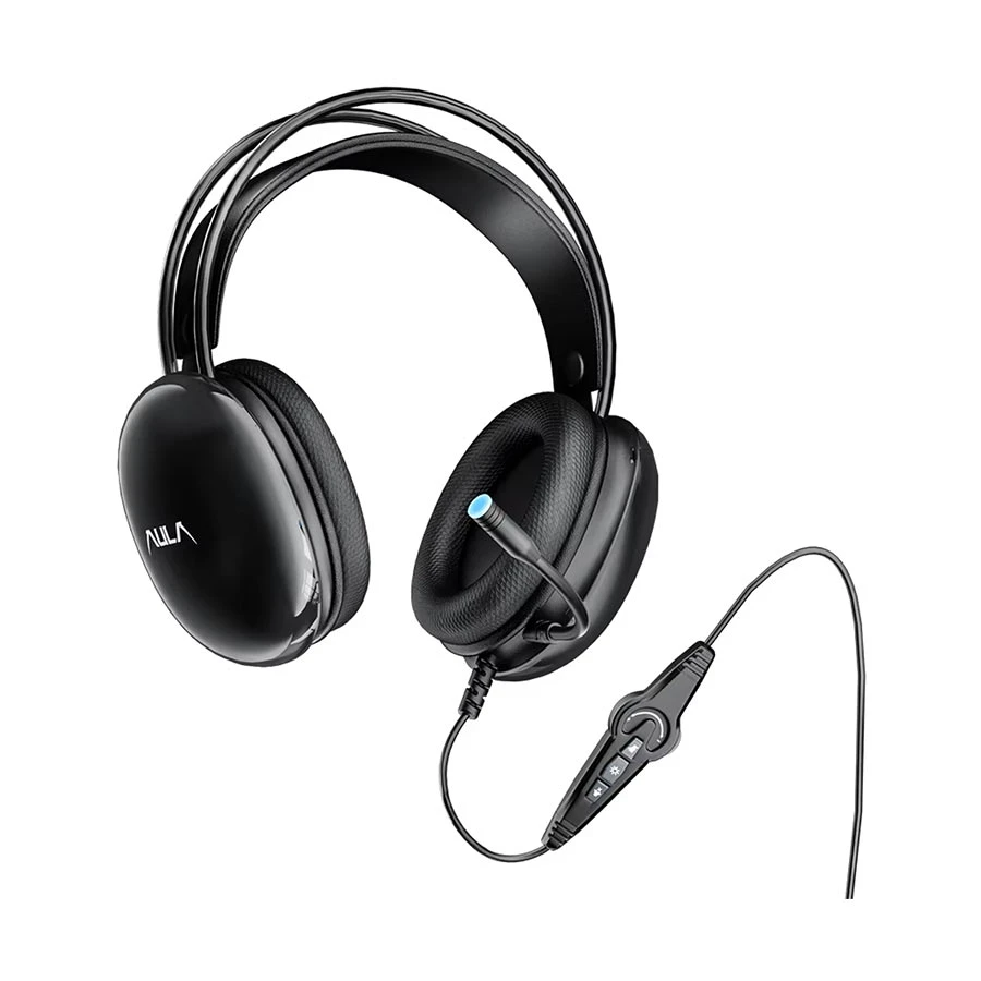 Picture of AULA S505 RGB Wired Black Over-Ear Gaming Headphone