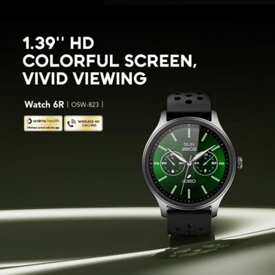 Picture of Oraimo Watch 6R Smart Watch – 1.39” Anti-Scratch Display | IP68 Waterproof | Fitness & Health Tracking