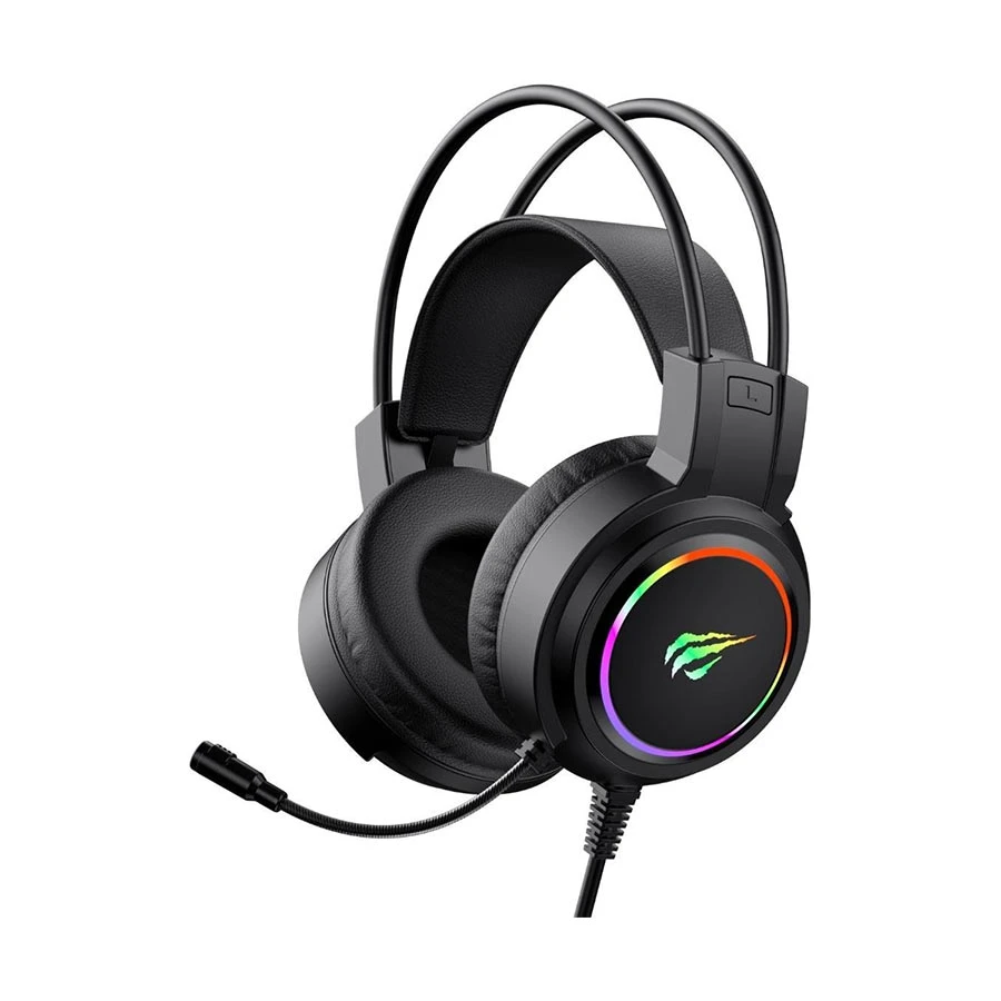 Picture of Havit Gamenote HG902d RGB Wired Black Gaming Headphone