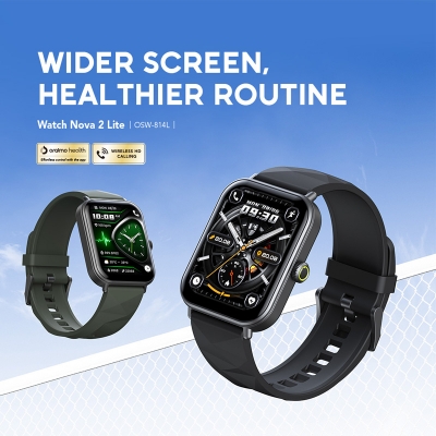Picture of oraimo Watch Nova 2 Lite 1.93'' AMOLED Full Touch Color Screen Smart Watch ( OSW-814L)