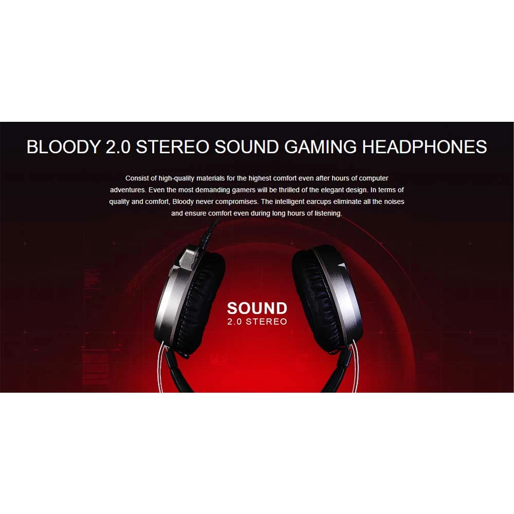 Picture of A4TECH Bloody G520S USB Black-Grey Gaming Headset