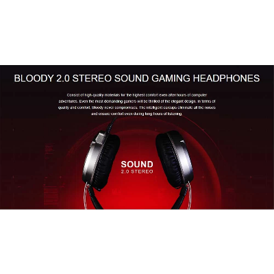Picture of A4TECH Bloody G520S USB Black-Grey Gaming Headset