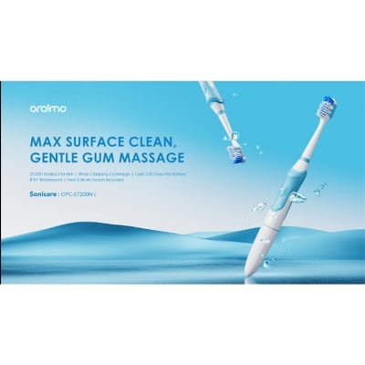 Picture of Oraimo SoniCare Electric Toothbrush (OPC-ET200N)- WHITE