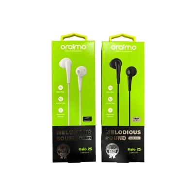 Picture of oraimo Halo 2S Half In-Ear Wired Headphones