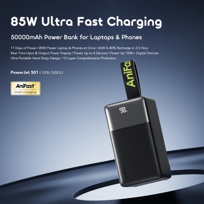 Picture of oraimo PowerJet 501 50000mAh 85W Fast Charging Power Banks