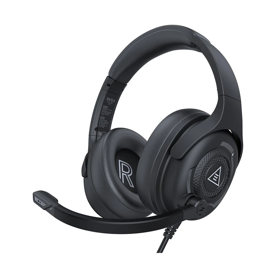 Picture of EKSA Air Comfy E4 Black Wired Over-Ear Gaming Headphone (2 Year Warranty)