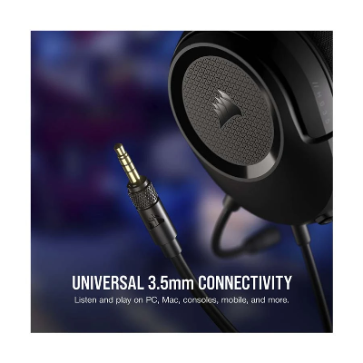 Picture of CORSAIR HS35 Stereo V2 Carbon Wired Gaming Headset