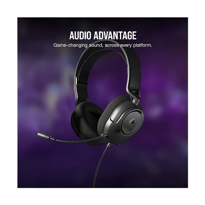Picture of CORSAIR HS35 Stereo V2 Carbon Wired Gaming Headset
