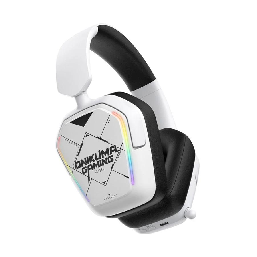 Picture of ONIKUMA GT883 4 Mode Black and White Wireless Gaming Headphone