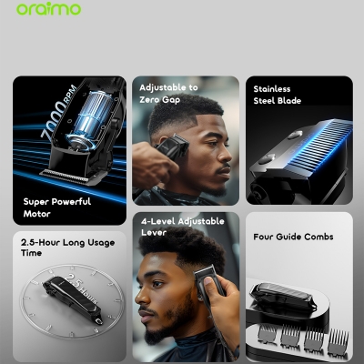 Picture of oraimo EasyCut Super Powerful Adjustable Hair Clipper