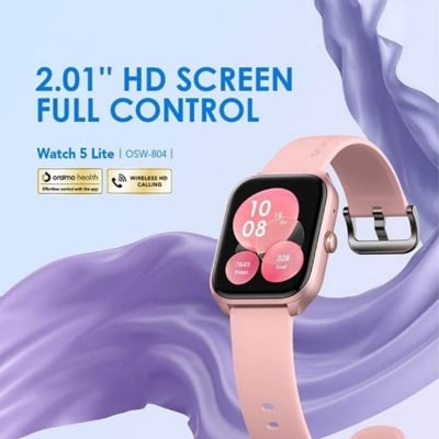 Picture of Oraimo Watch 5 Lite Rose Gold Bluetooth Calling Smart Watch #OSW-804