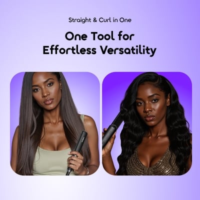 Picture of oraimo SleekWave Hair Straightener Brush
