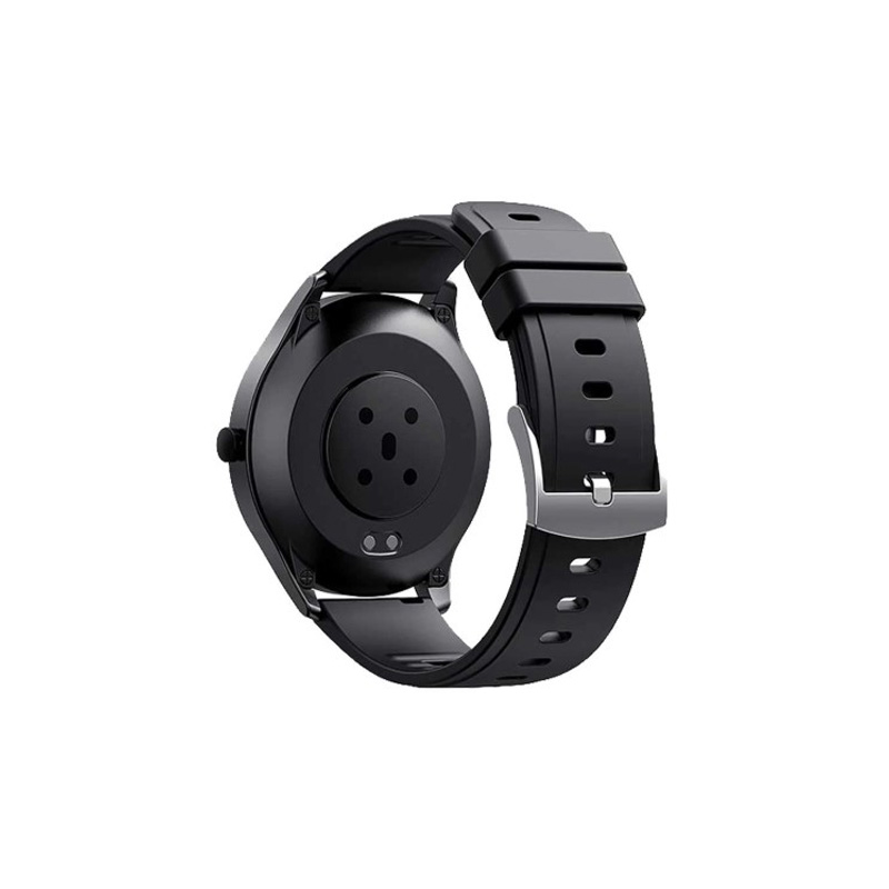 Picture of Oraimo Watch 6 Chrome Black Bluetooth Calling Smart Watch #OSW-807
