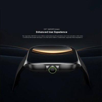 Picture of Oraimo Watch Nova AM OSW-812 Amoled LightChrome Bluetooth Calling Smart Watch (OSW-812