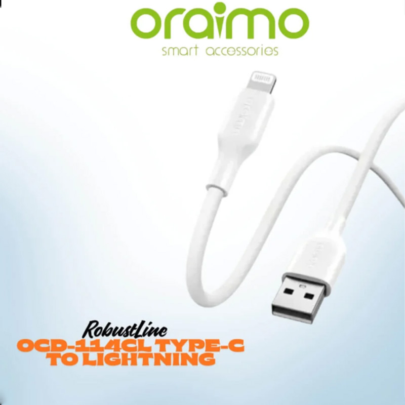 Picture of oraimo RobustLine 2A 1M Lightning Cable OCD-114L