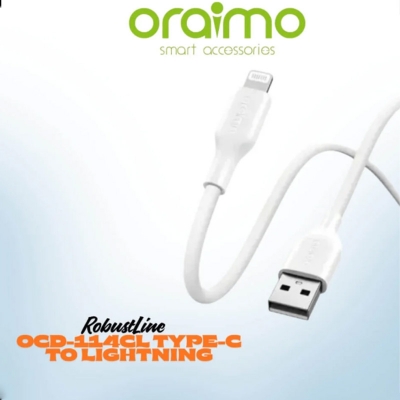 Picture of oraimo RobustLine 2A 1M Lightning Cable OCD-114L