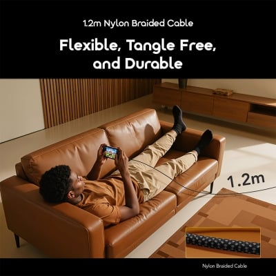 Picture of oraimo DigiLine 100W Type-C to Type-C Data Cable