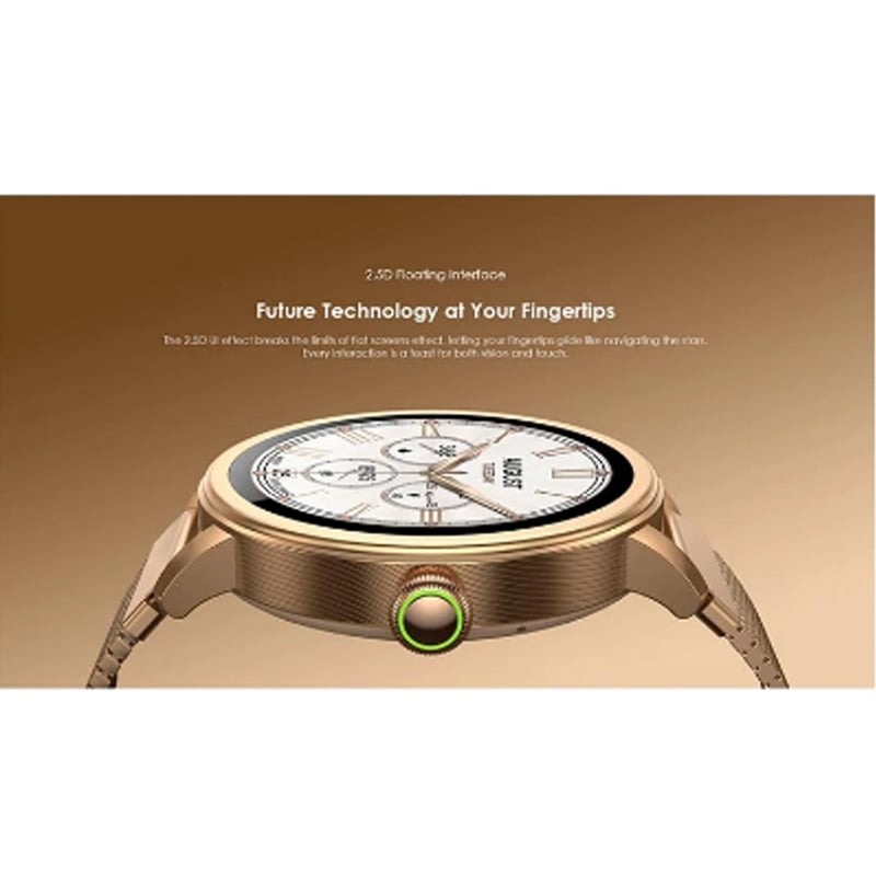 Picture of Oraimo Watch Muse Rose Gold Bluetooth Calling Smart Watch #OSW-831N