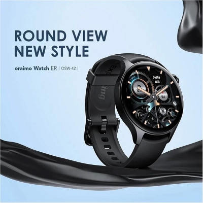 Picture of Oraimo Watch ER OSW-42 Amoled Black Smart Watch