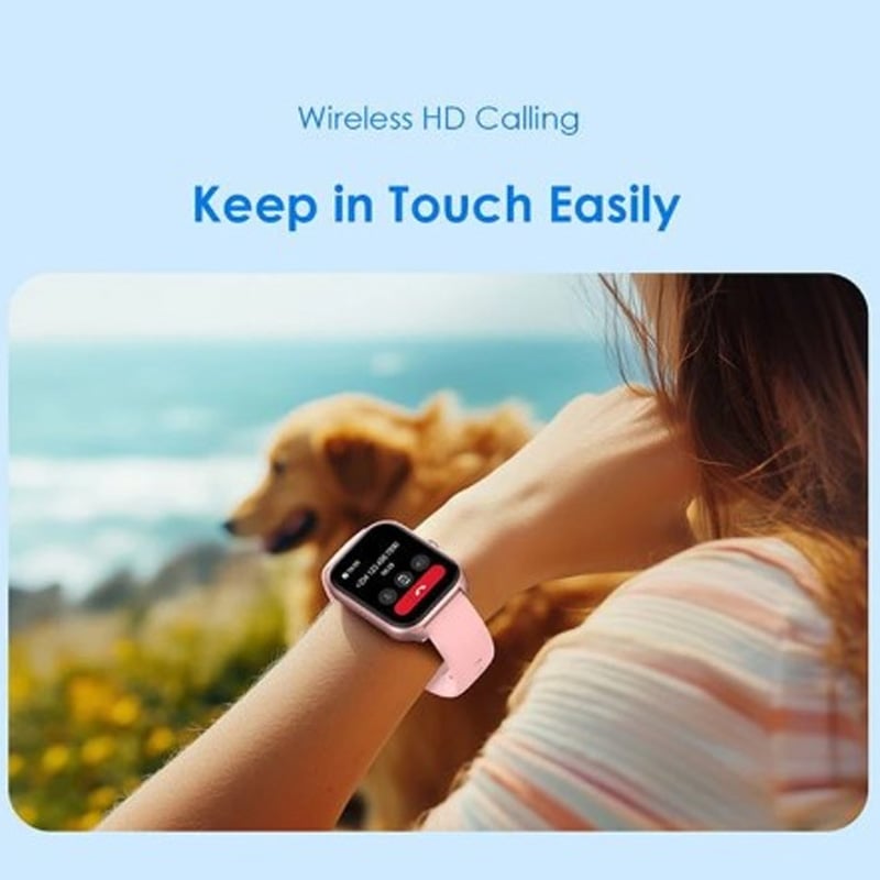 Picture of Oraimo Watch 5 Lite Rose Gold Bluetooth Calling Smart Watch #OSW-804