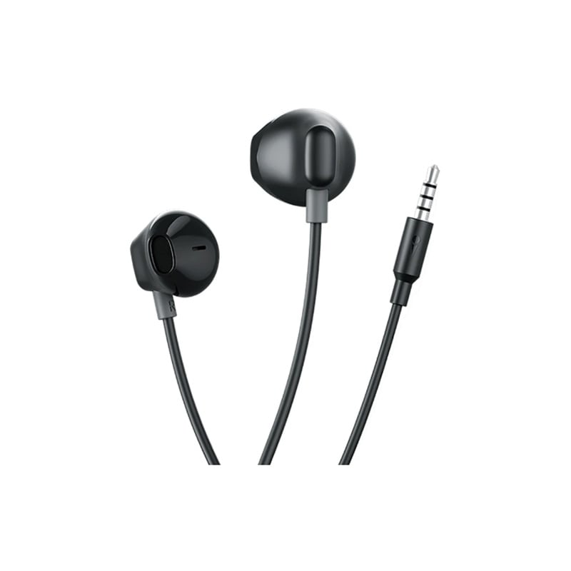 Picture of Oraimo Half In-Ear Wired 3.5mm Jack Black Earphone