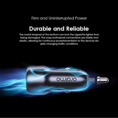 Picture of Oraimo Car Charger OCC-73D Dark Chrome