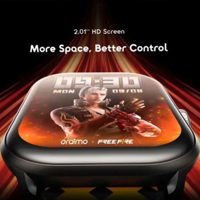 Picture of Oraimo Watch 6 Lite OSW-809 Scarlet Red Bluetooth Calling Smart Watch
