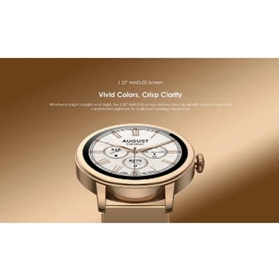Picture of Oraimo Watch Muse Rose Gold Bluetooth Calling Smart Watch #OSW-831N
