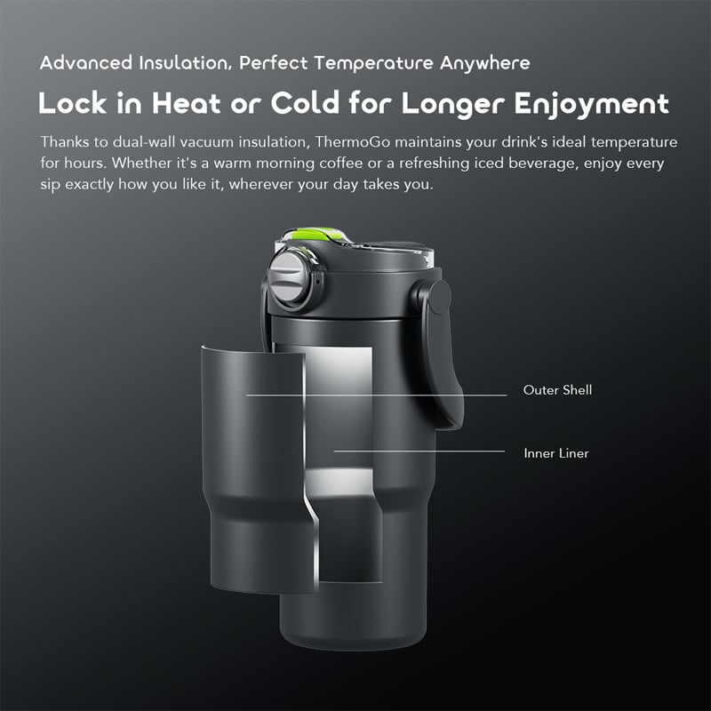 Picture of oraimo ThermoGo 750ml Stainless Steel Insulated Thermos