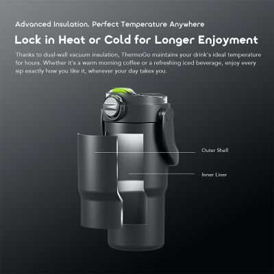 Picture of oraimo ThermoGo 750ml Stainless Steel Insulated Thermos