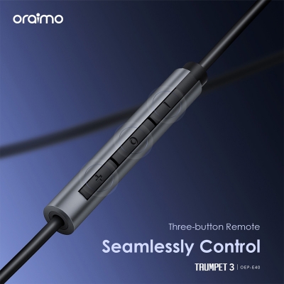 Picture of oraimo Trumpet 3 HIFI Audio In-Ear Headphones