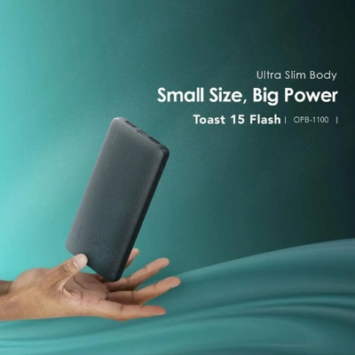 Picture of Oraimo TOAst 15 10000mAh 15W Black Power Bank # OPB-1100