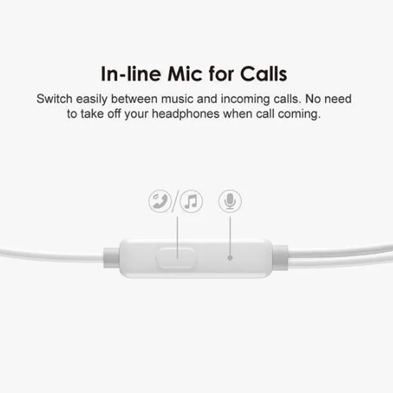 Picture of oraimo Halo 2S Half In-Ear Wired Headphones