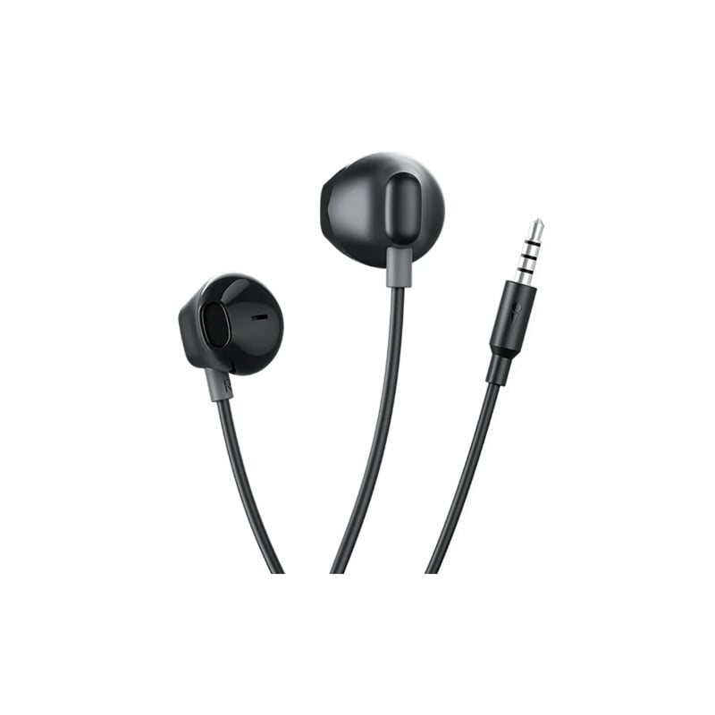 Picture of Oraimo Half In-Ear Wired 3.5mm Jack Black Earphone