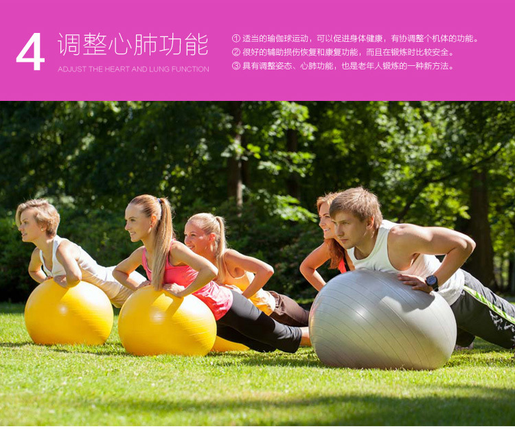 Picture of Gym Exercise Ball with Pumper For Body Fitness yoga Ball (75 cm)- Premium Quality Multicolor