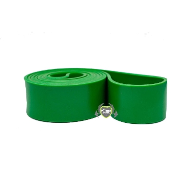 Picture of Resistance Bands for Body Stretching, Fitness Training, Flexibility, and Powerlifting - Premium 100% Natural Latex Workout Loop Therabands 7 level for Crossfit and Home Gym - Fitness Mart Green