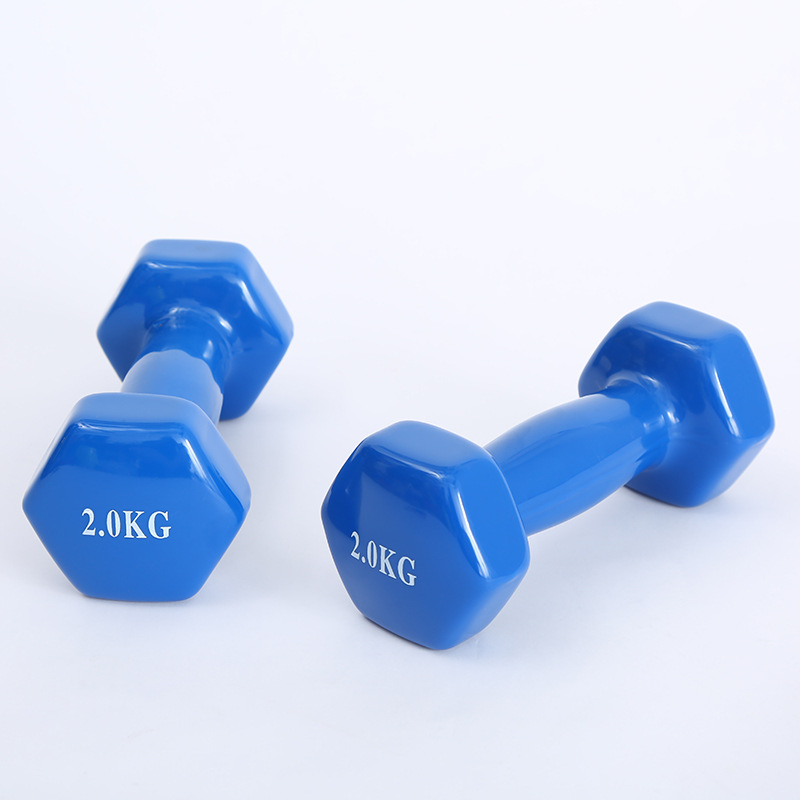 Picture of Vinyl Dumbbell 1 Kg with Pair - Red 