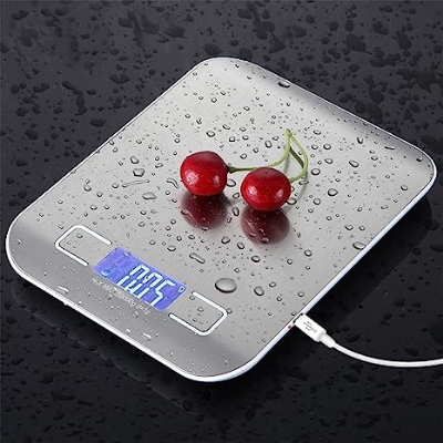 Picture of Cimiva Stainless Steel Kitchen Scale 5Kg 10Kg Kitchen Scale Food Mini Jewelry Said Multicolor